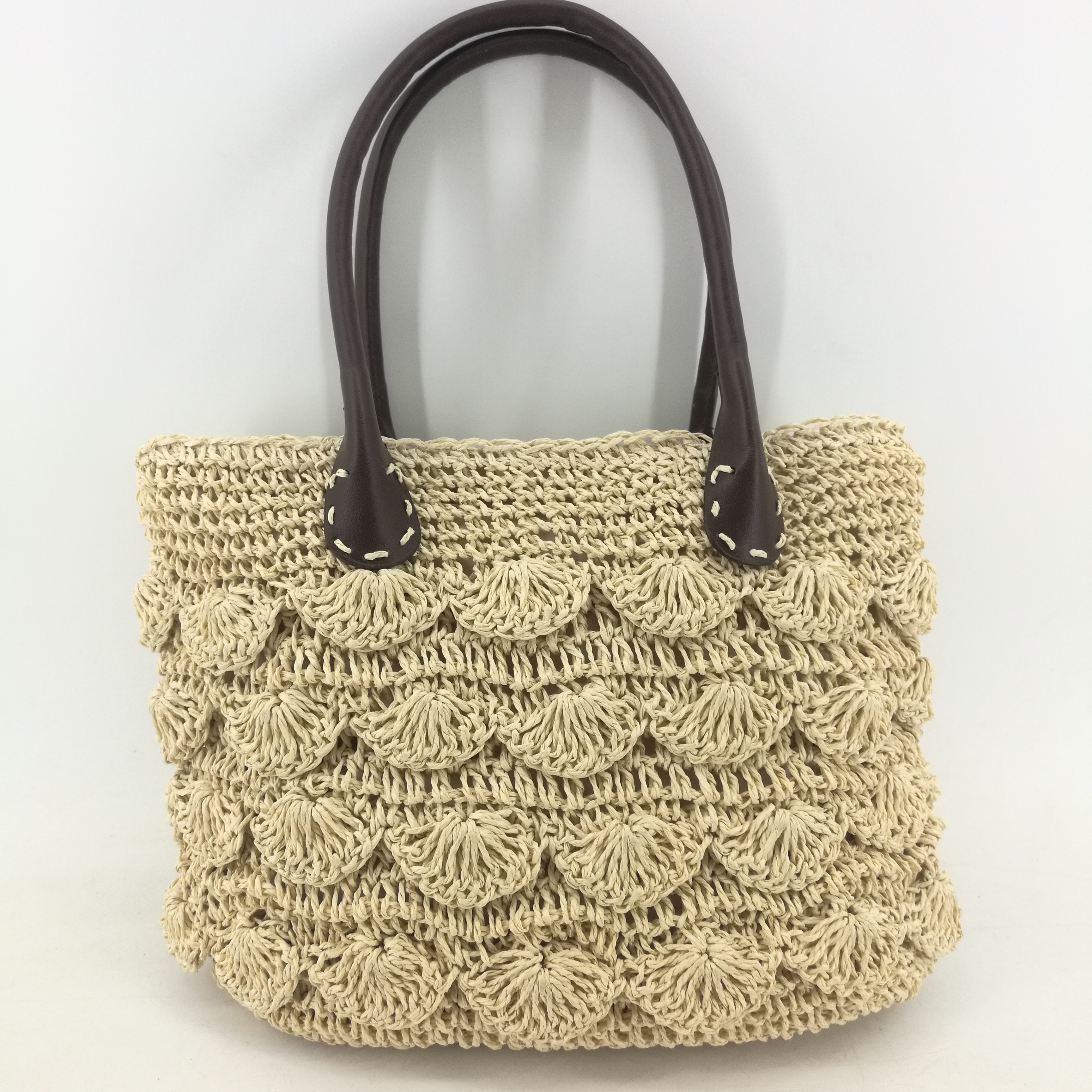beach bag ,crochet bag，paper straw bag