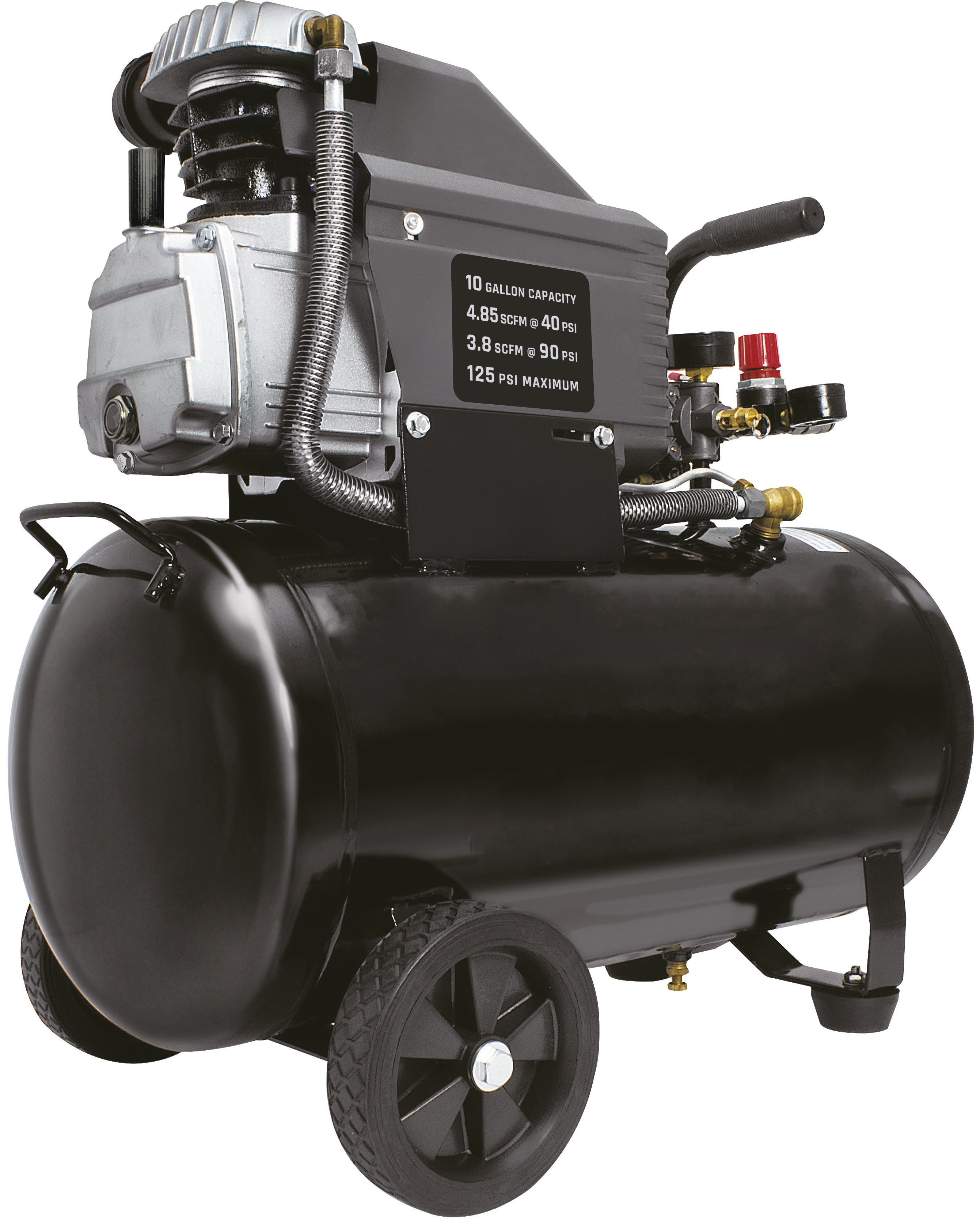 10 gallon oil lubricated air compressor