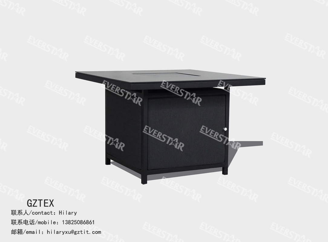Outdoor Aluminum Fire Table