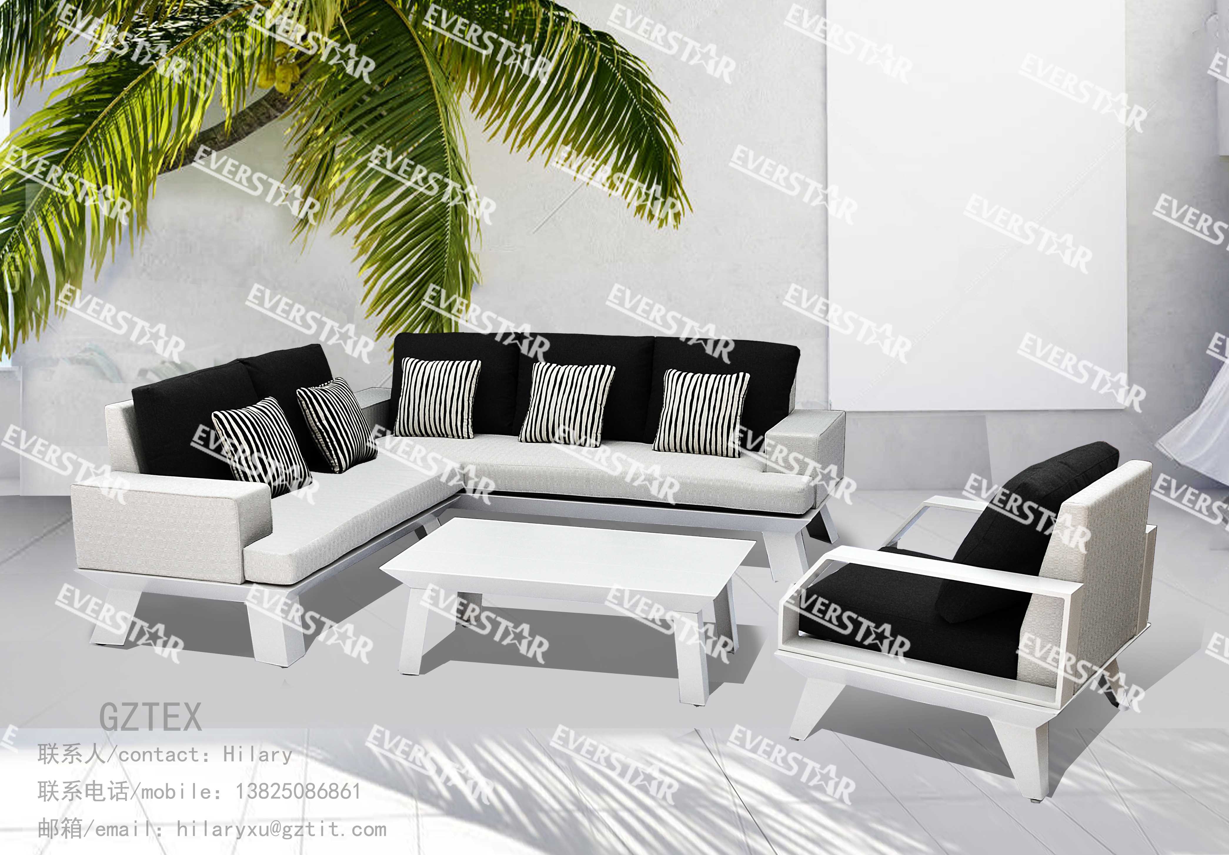 Outdoor Aluminum Fabric Furniture