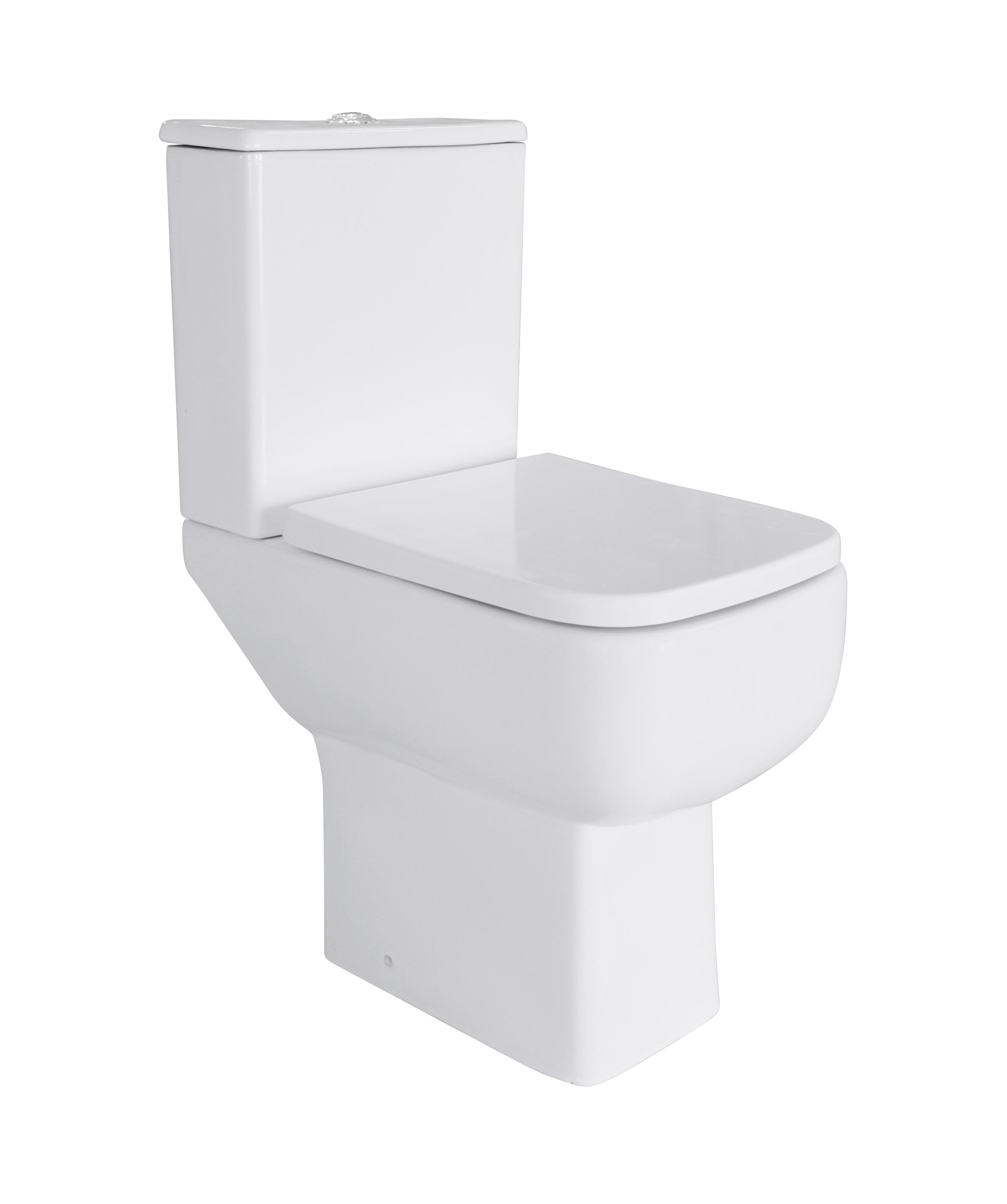 C602 Ceramic P-trap washdown two piece toilet