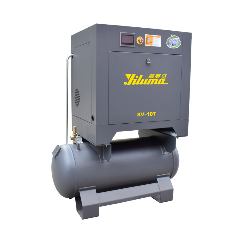 7.5kW PM VSD Yiluma Screw Air Compressor with Tank 180L