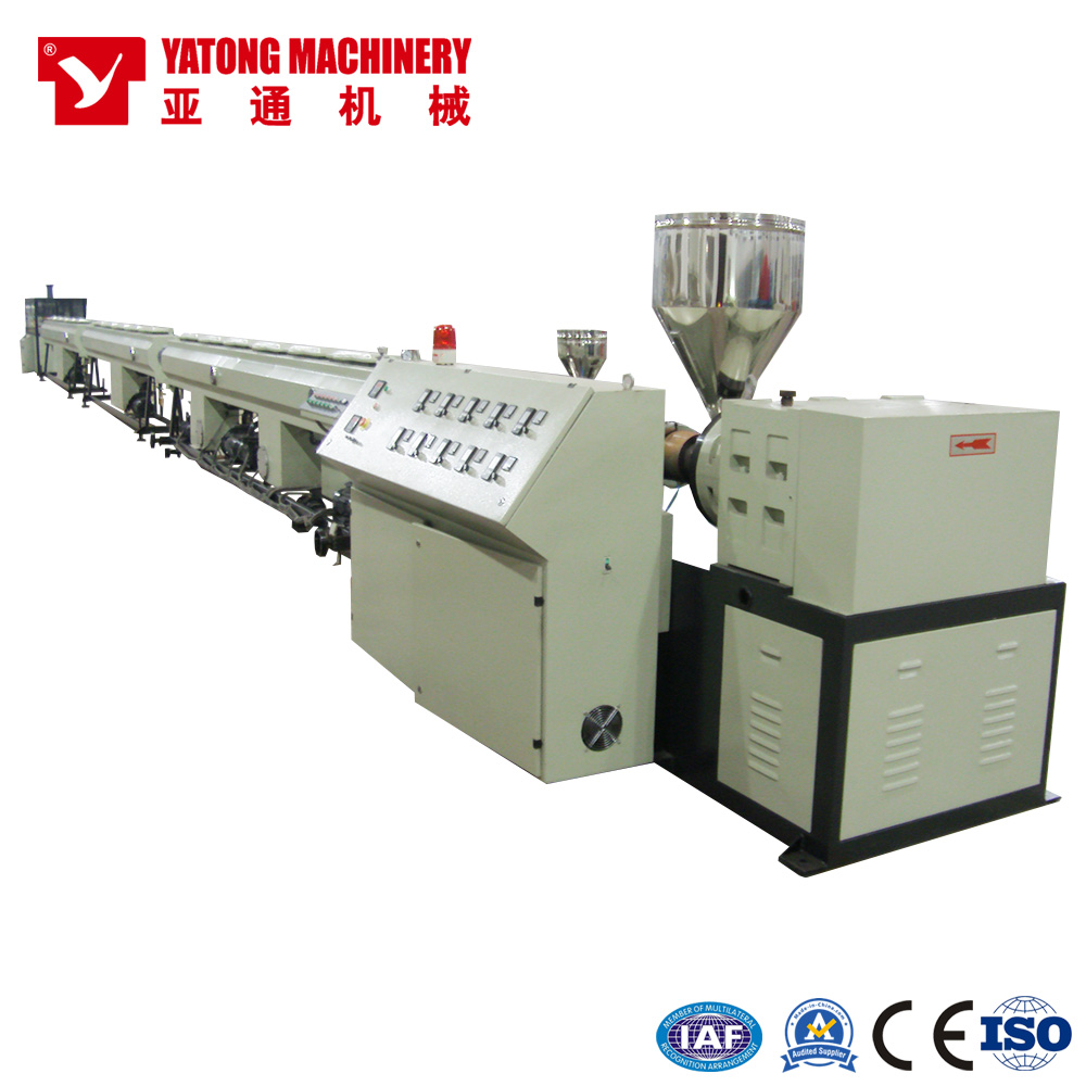 PE pipe extrusion machine / Plastic pipe extrusion line