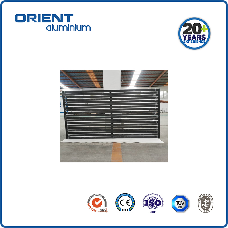 Aluminuim Privacy Fence Slat Fence Privacy Screen