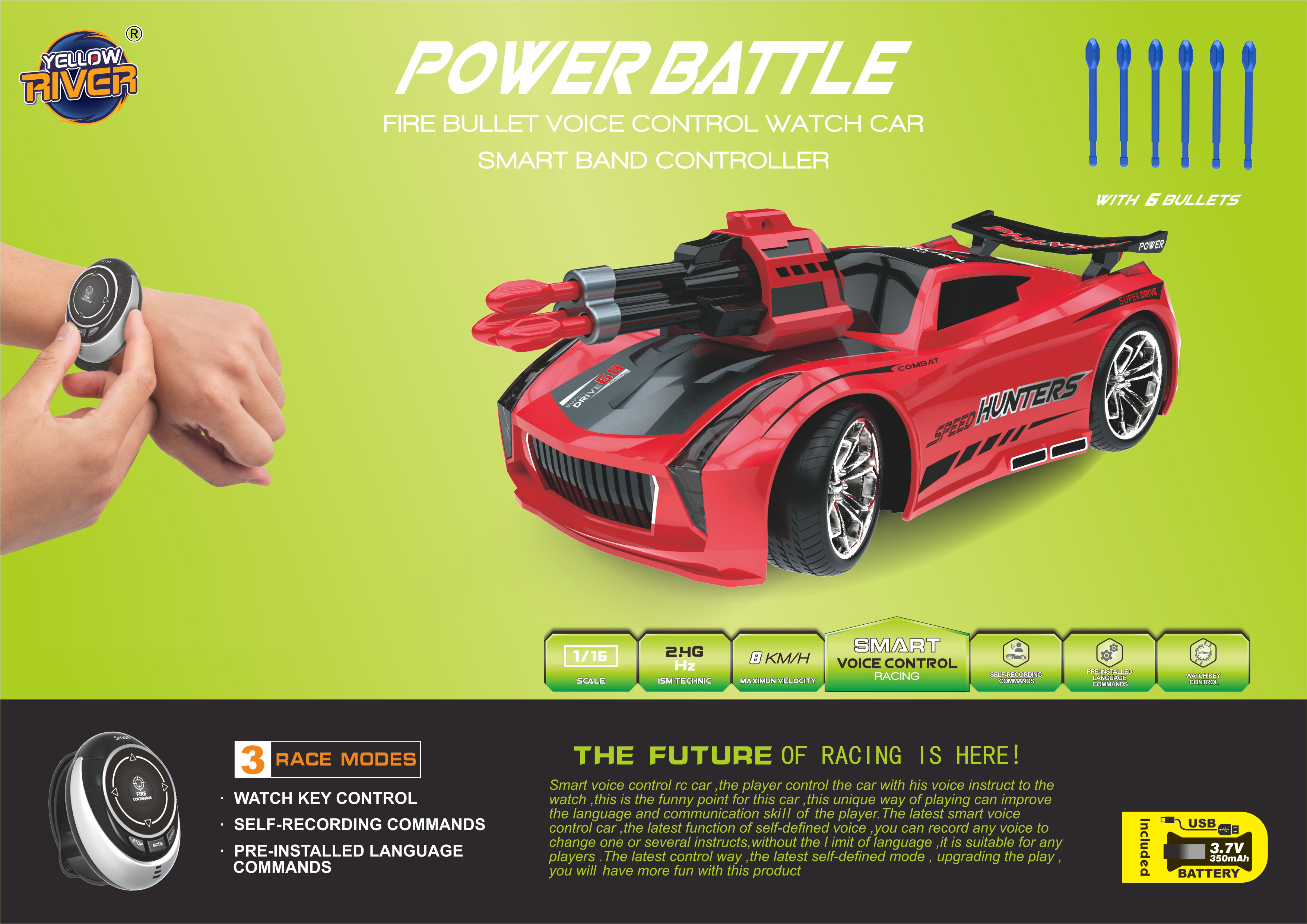Yellow River Intelligent 3-mode sound control car