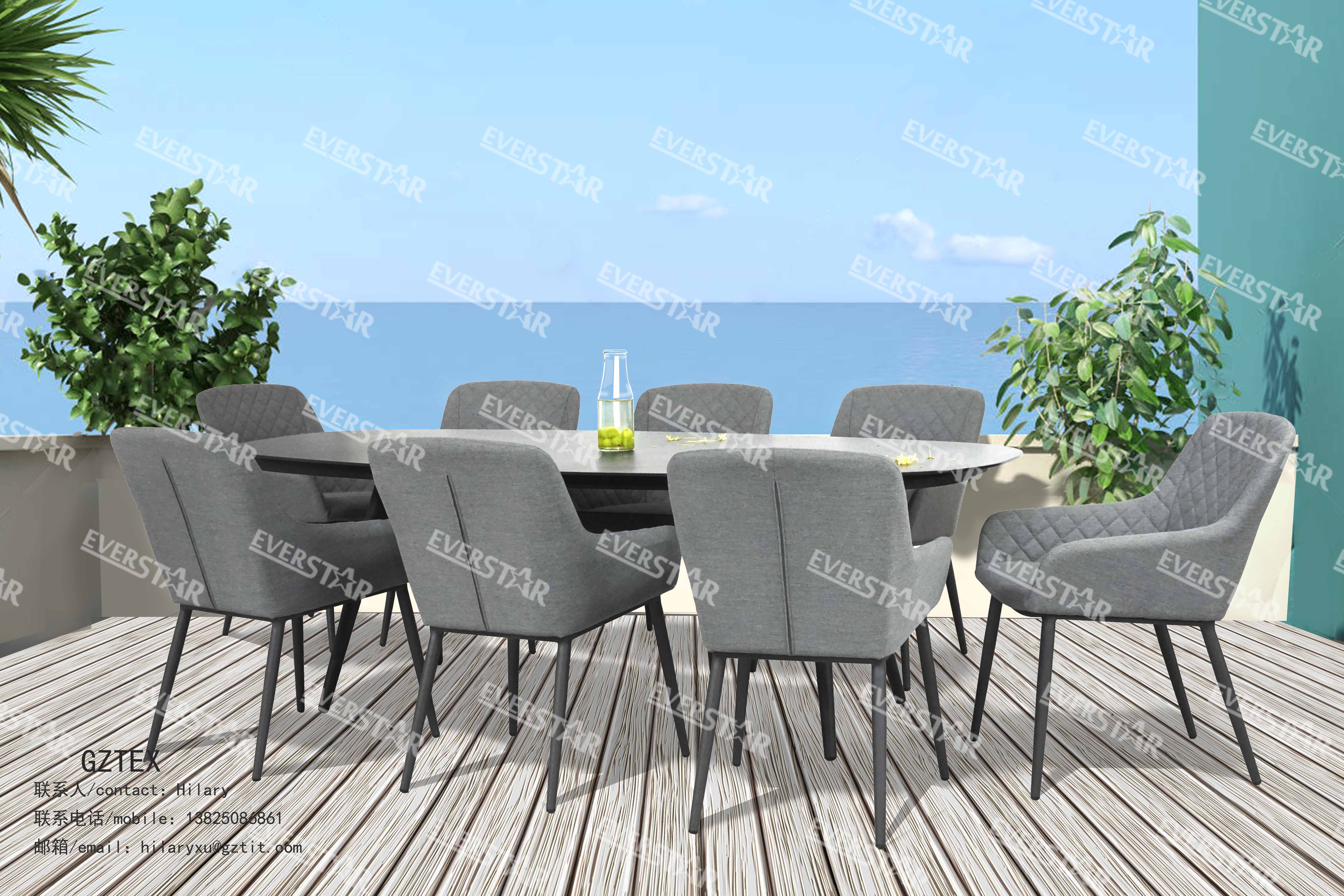 Outdoor Aluminum Fabric Furniture