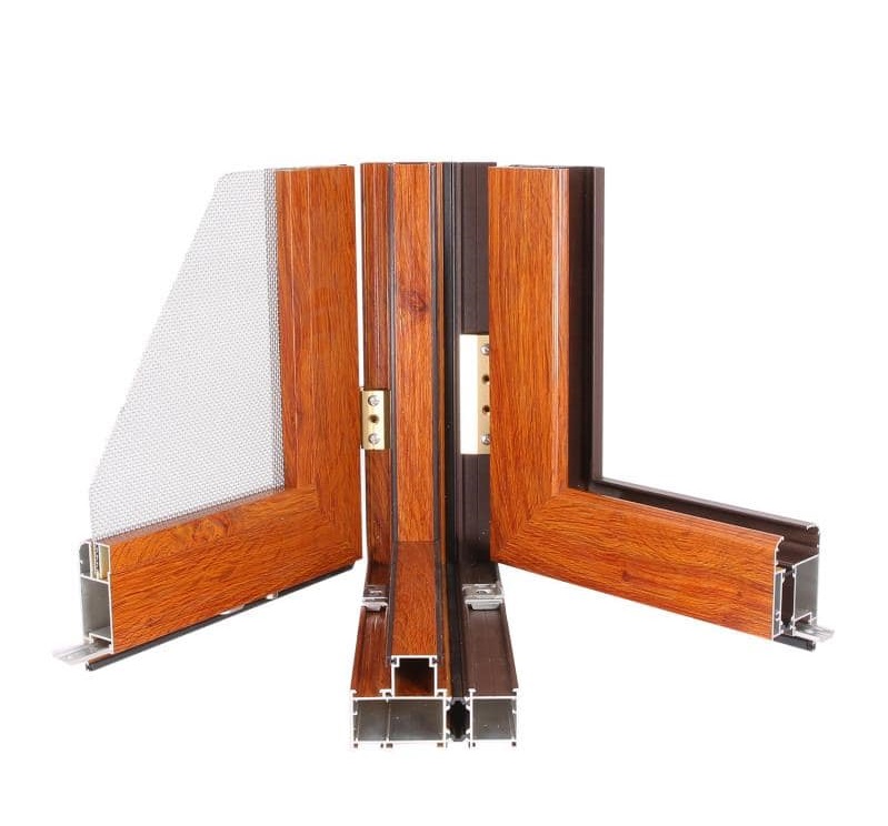 Flat-opening Aluminum Profile
