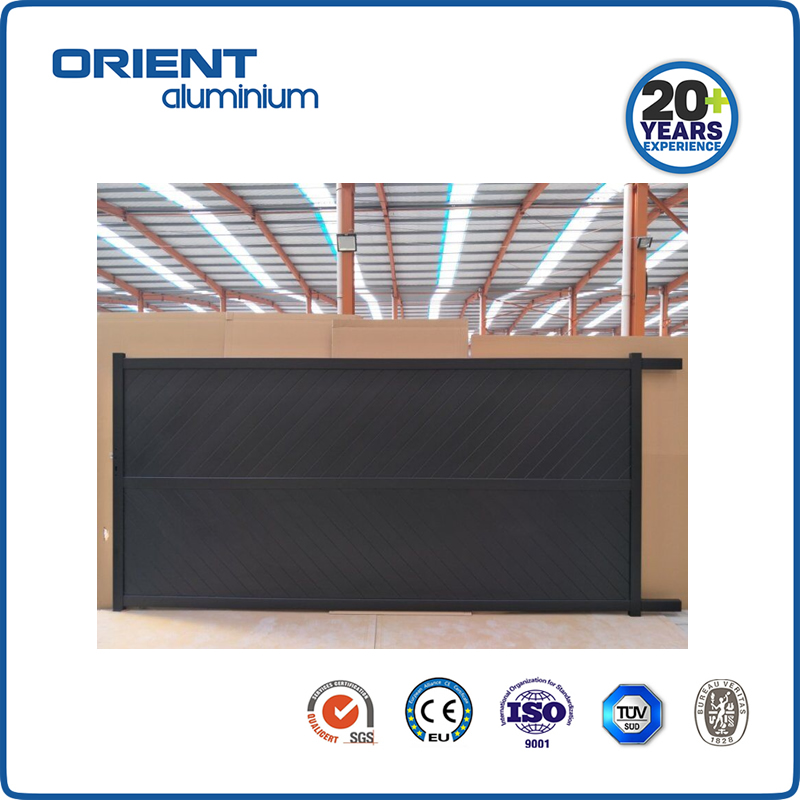 Electric Aluminum Gate