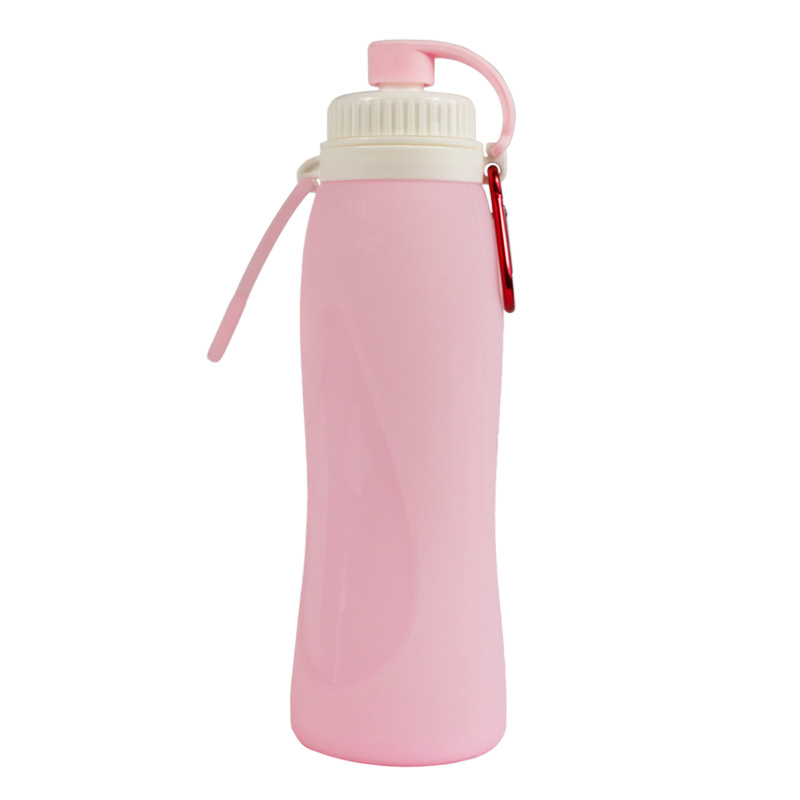 KASU BP003 500ml Collapsible Silicone Sport Water Bottle