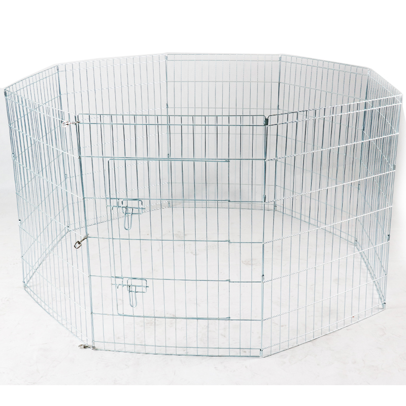 zinc coated pet playpen