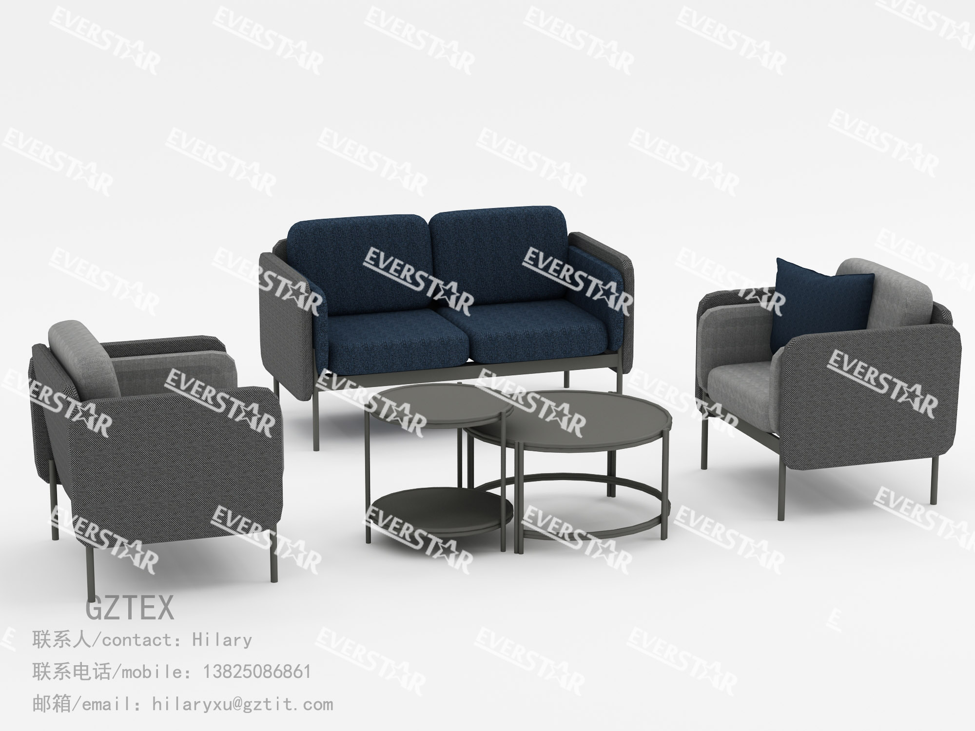Outdoor Aluminum Fabric Furniture