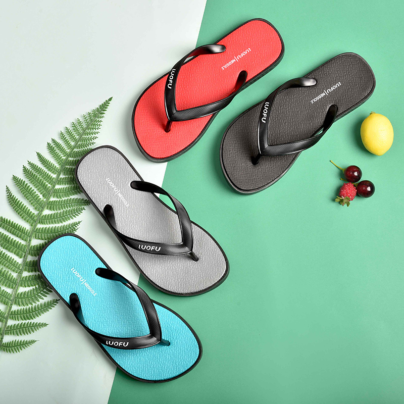 LUOFU PVC Men Flip-Flops