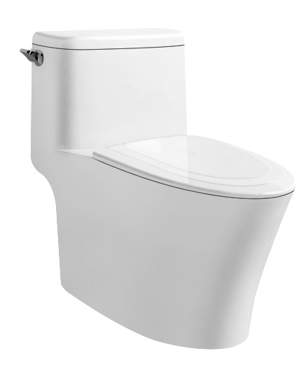 S527 Ceramic siphon one piece toilet