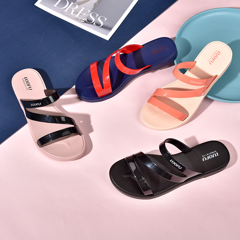 LUOFU PVC EVA Non-slip Women Slippers