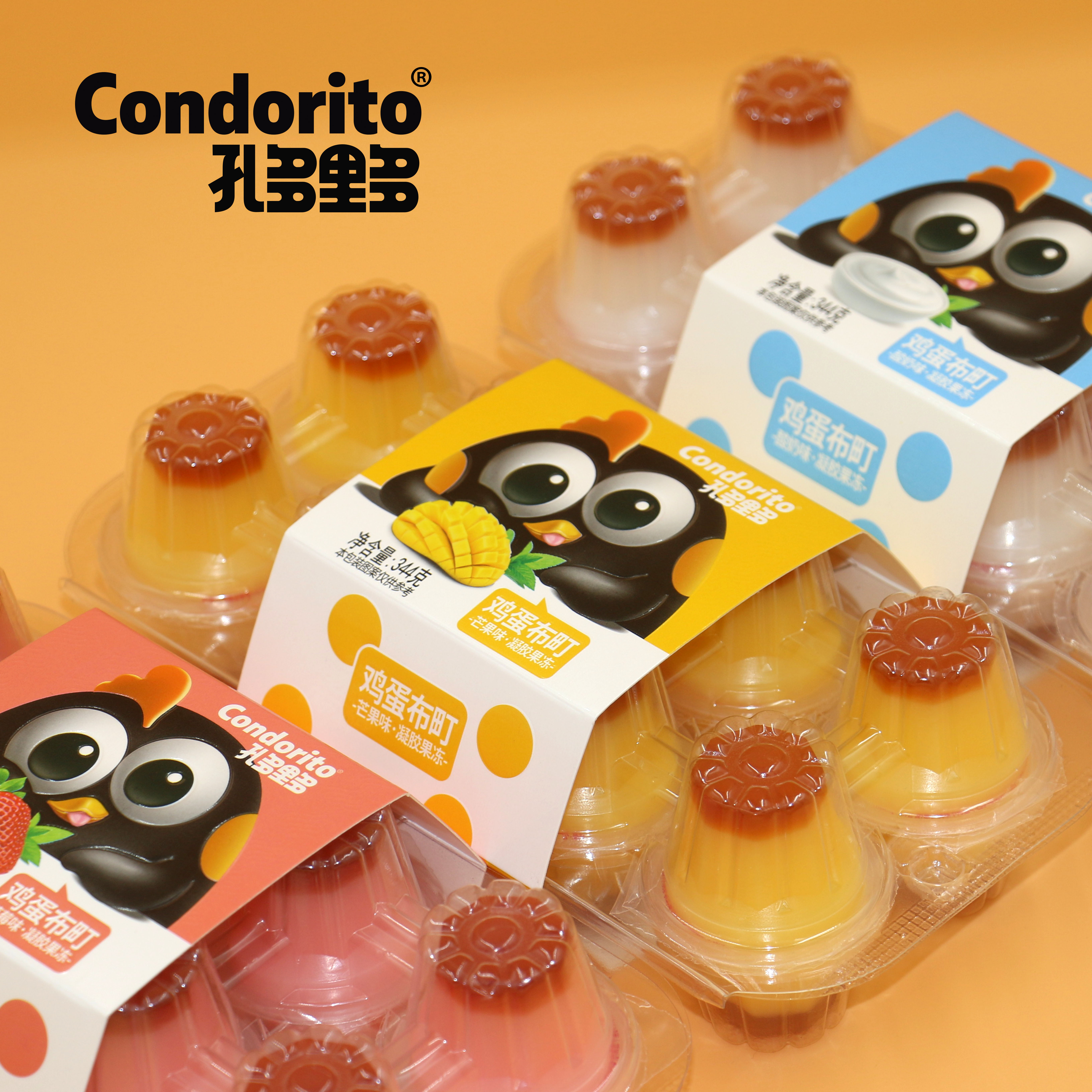 Condorito Egg Jelly Pudding 344g