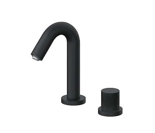 Black matte basin mixer