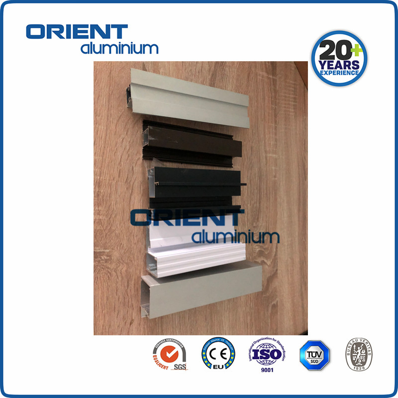 South Africa market aluminium profile Sliding /Casement White/Charcoal/Bronze anodized silver