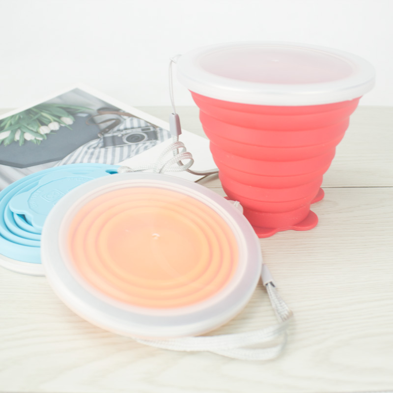 KASU CP003 Foldable Silicone Travel Cup
