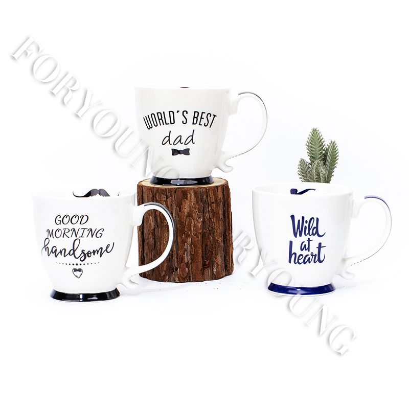 Gentleman's porcelain cup
