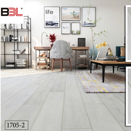 Real Wood Bevel Water-Resistant Laminate Flooring