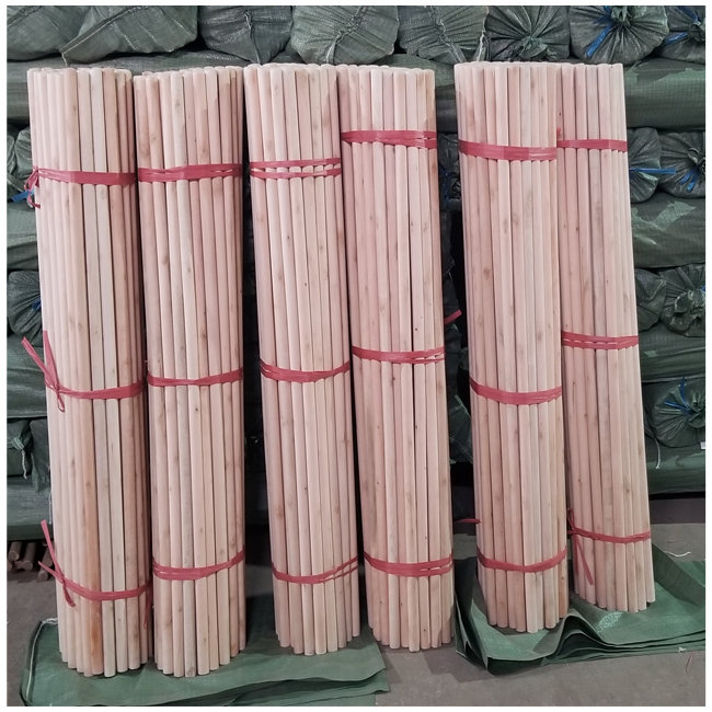 Hot sell wooden mop handle wooden broom stick