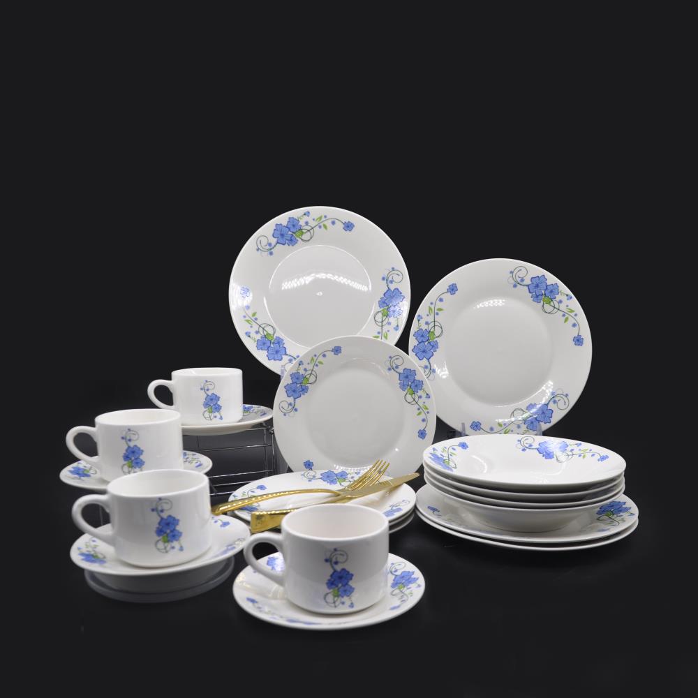 Coffee cup and saucer porcelain dinnerware set hotel special porcelain dinnerware set