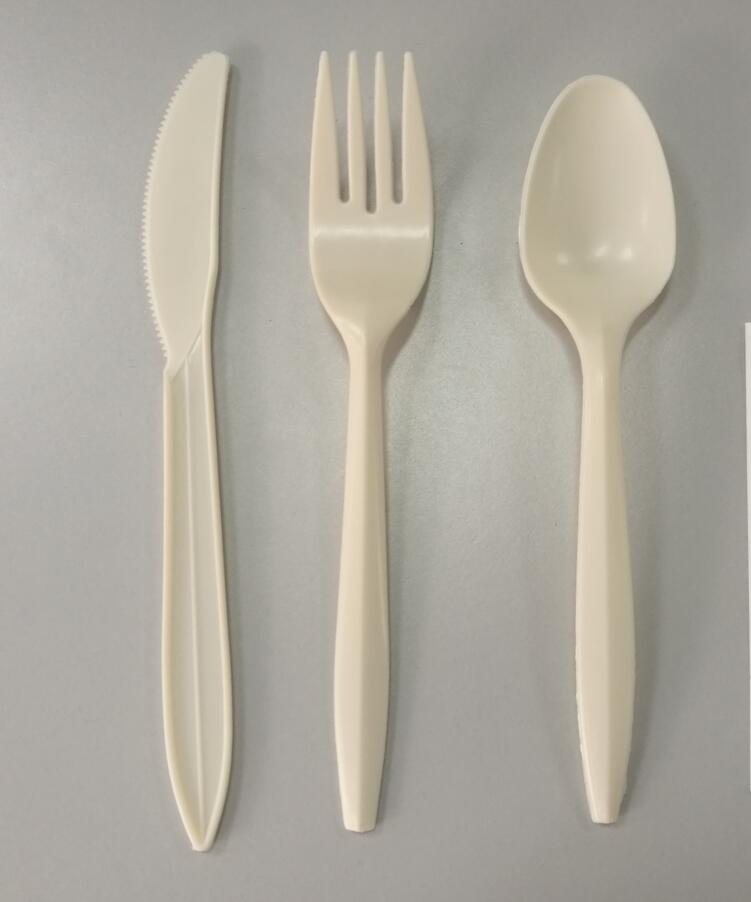 6 inch cornstarch cutlery set