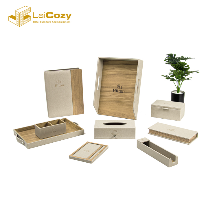 Polyresin PU Leather Bamboo items