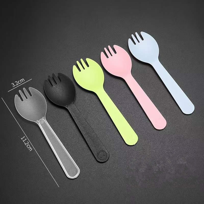 Disposable plastic Spork
