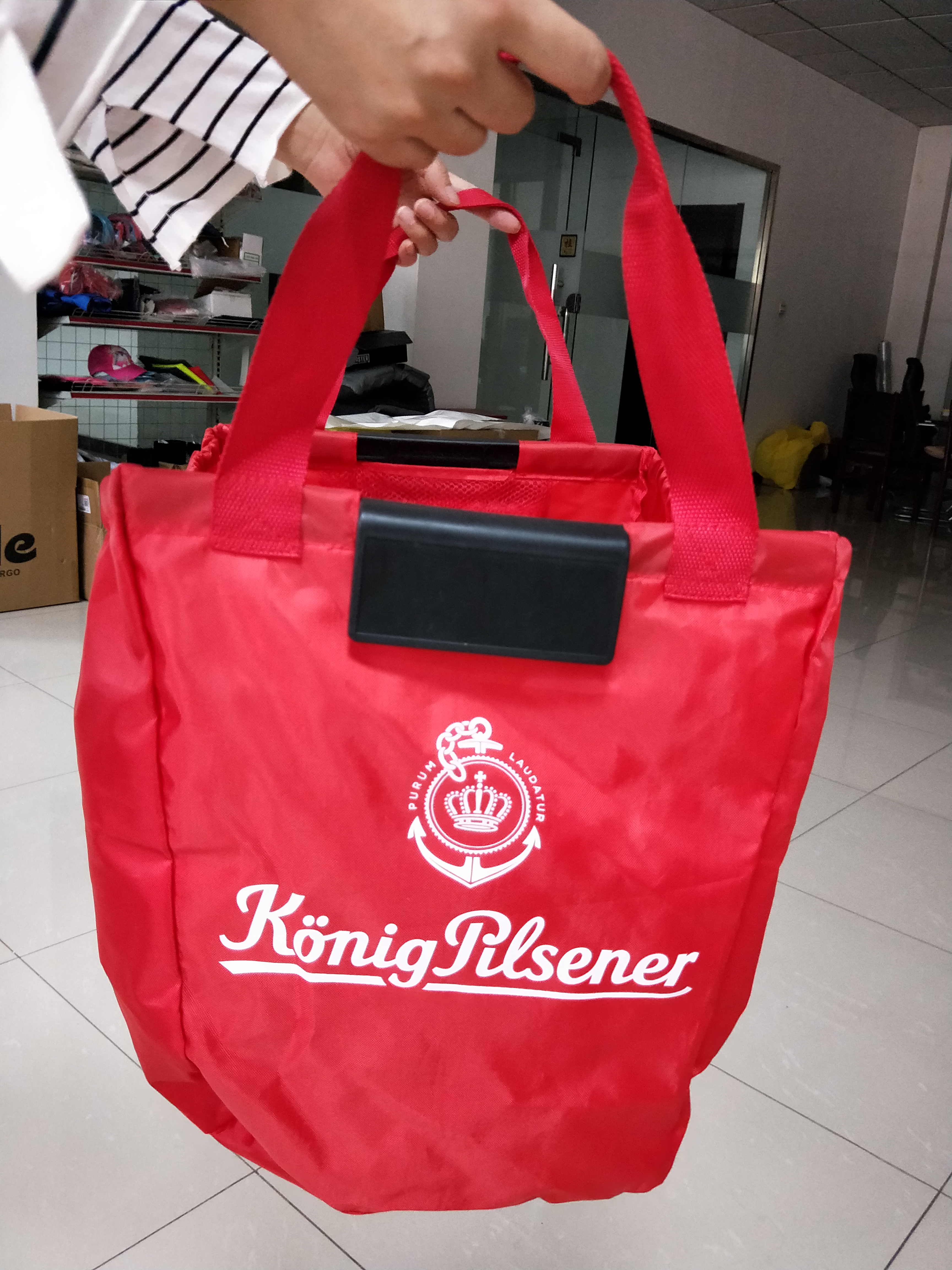 Reusable Shopping Tote Cart Bag Trolley Cooler Bag Supermarket Cart bag