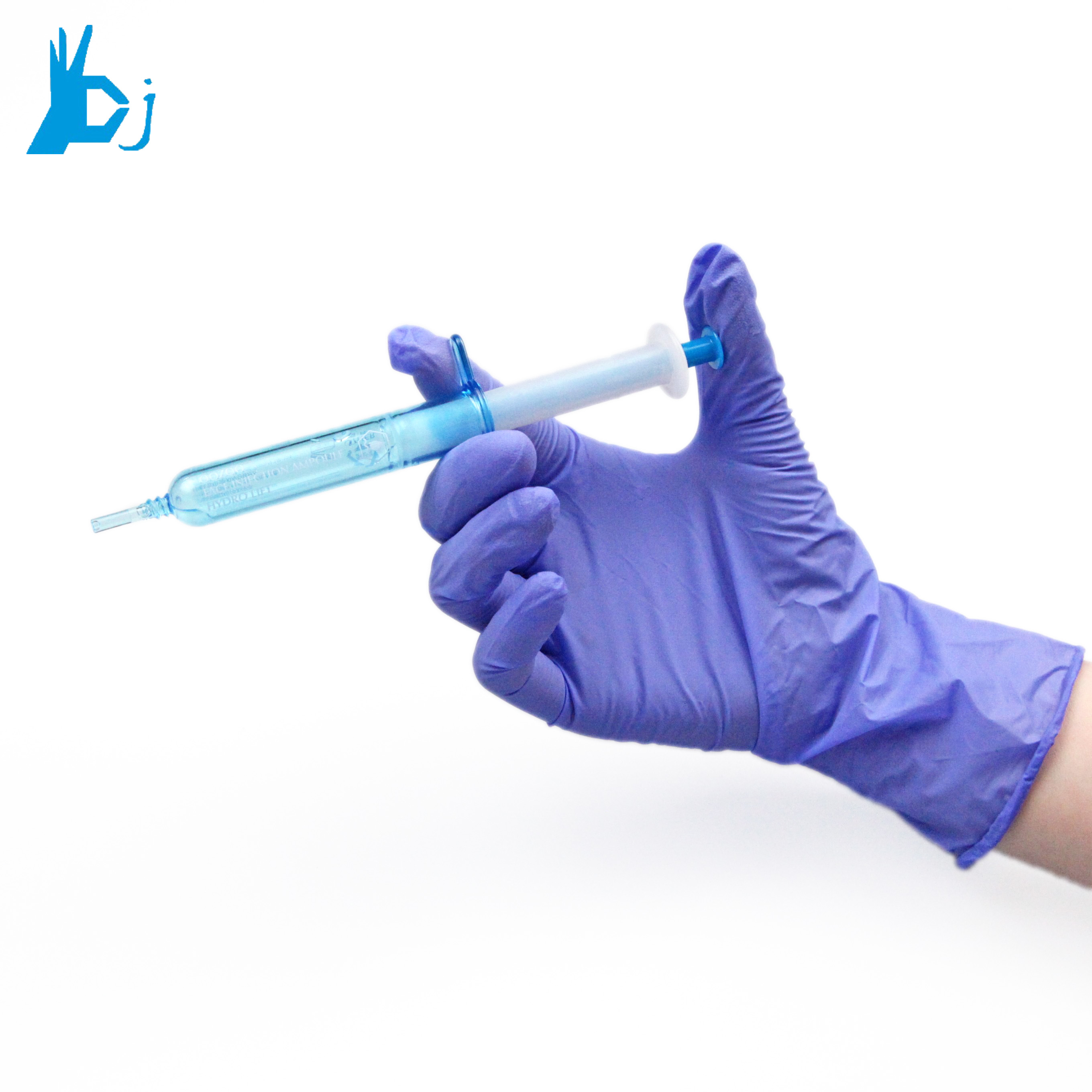 Disposable powder free synthetic gloves for medical beaduty care