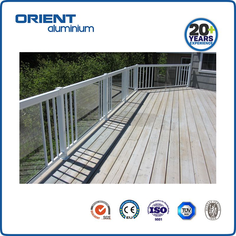 Custom Aluminium Balcony Stair Handrail Architecture Design Manufacturers