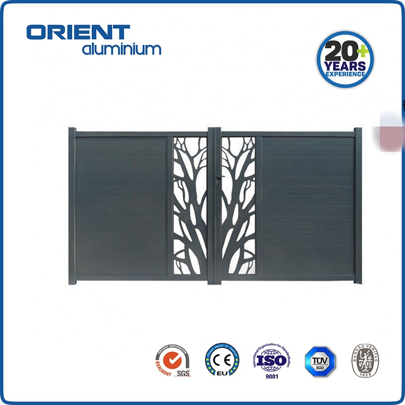 Customized all kinds of aluminium gate/aluminium french gate