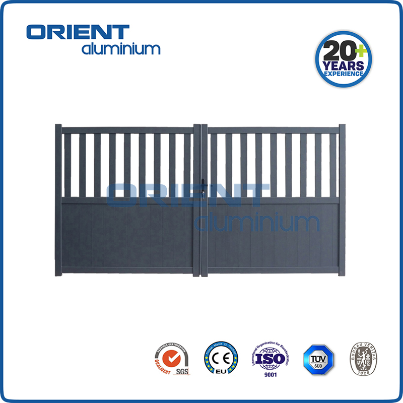 Factory Price Aluminium assembling gate for UK /Franch and European market