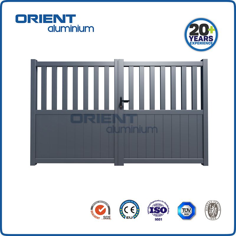 New Simply Carefully Constructed From Aluminium Swing Gates