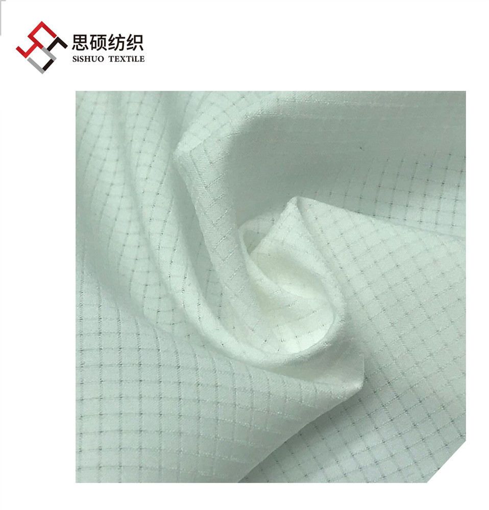 100D hole four way stretch fabric for fashion women's garment