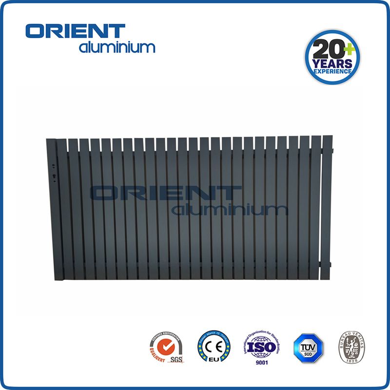 Powder Coated Aluminum Decorative Fence