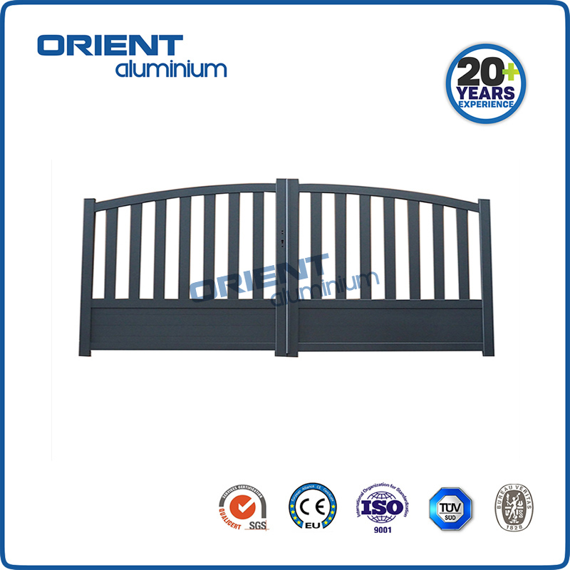 China Factory Sale Aluminium Gate for Europe Market hot sale