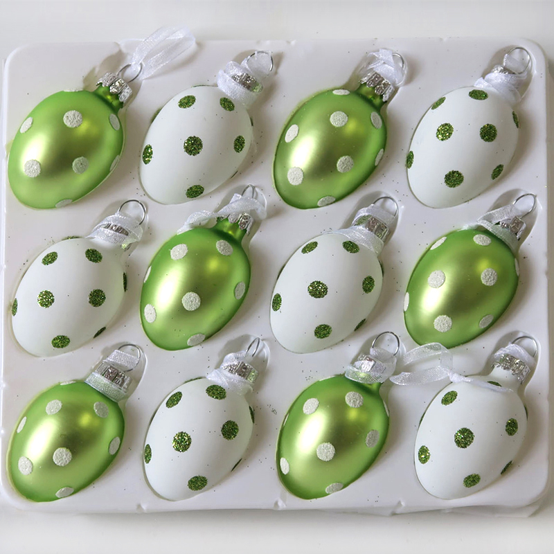 Glass egg easter glass egg