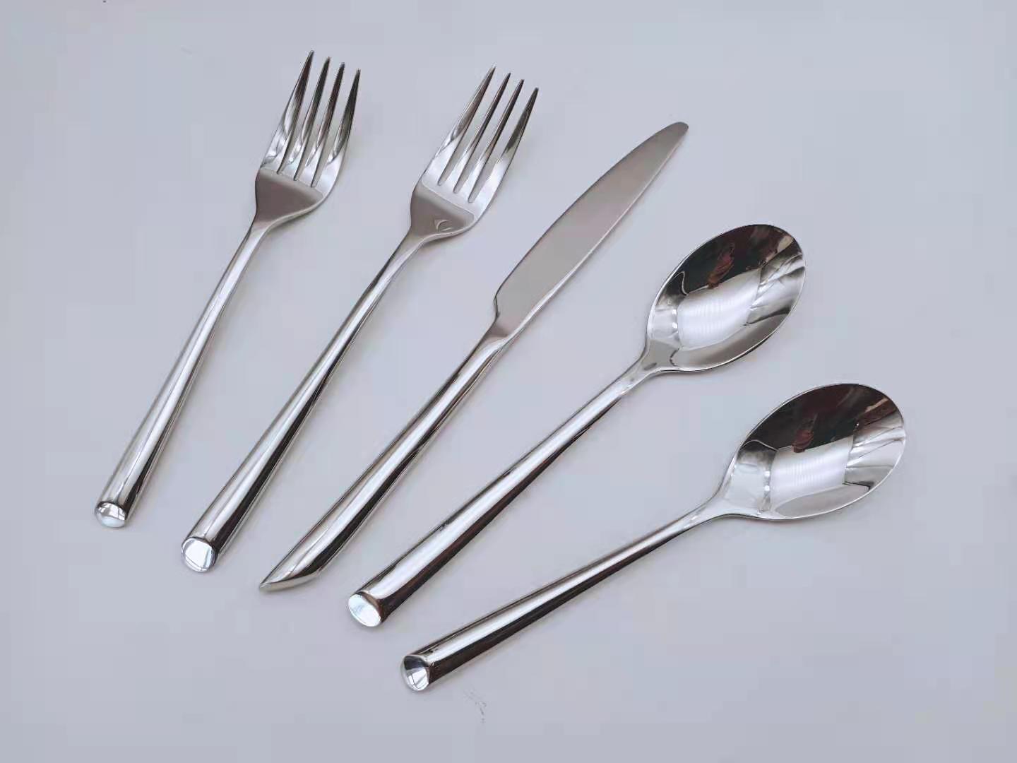 stainless steel cutlery spoon fork knife