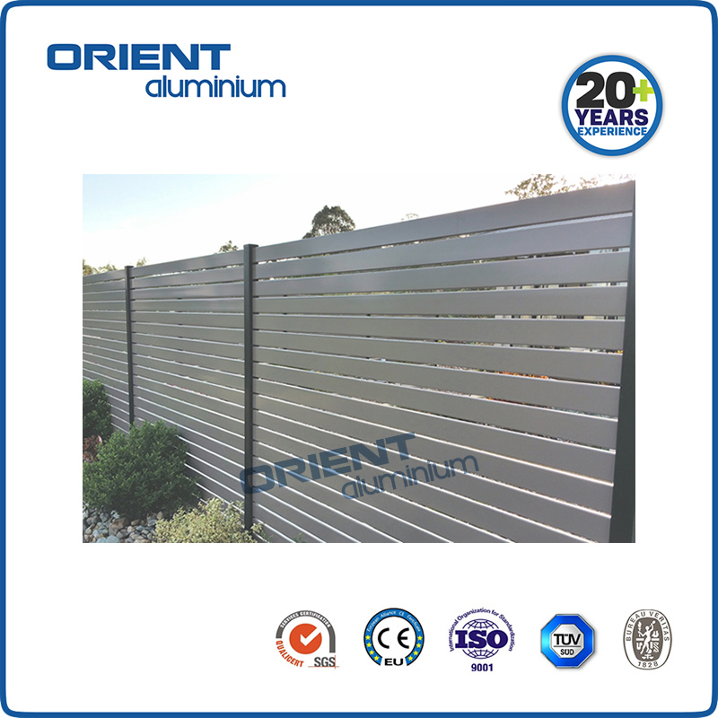 Best Selling Aluminum Privacy Fence Screen for Europe market