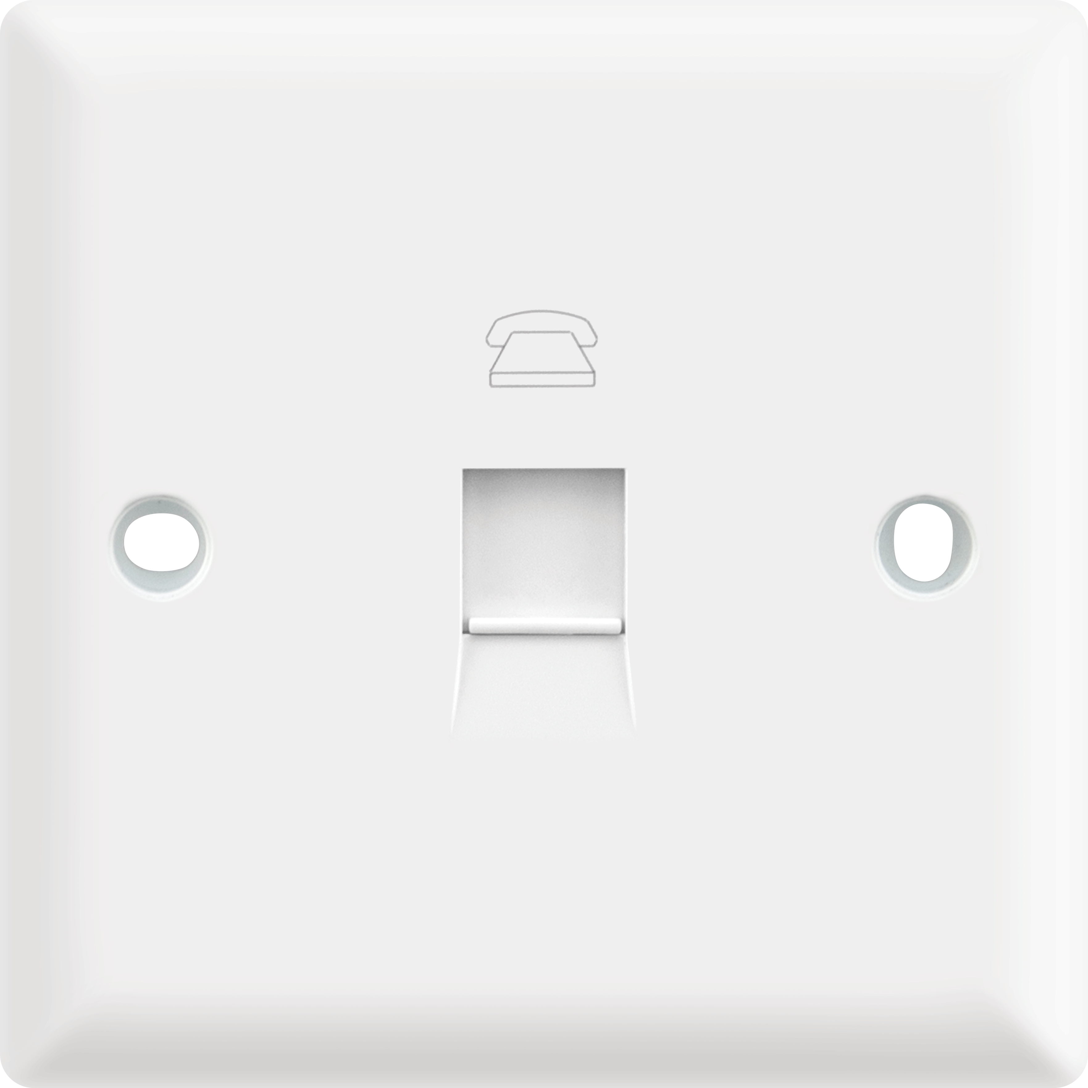 1 gang RJ11 data socket (4 terminal)
