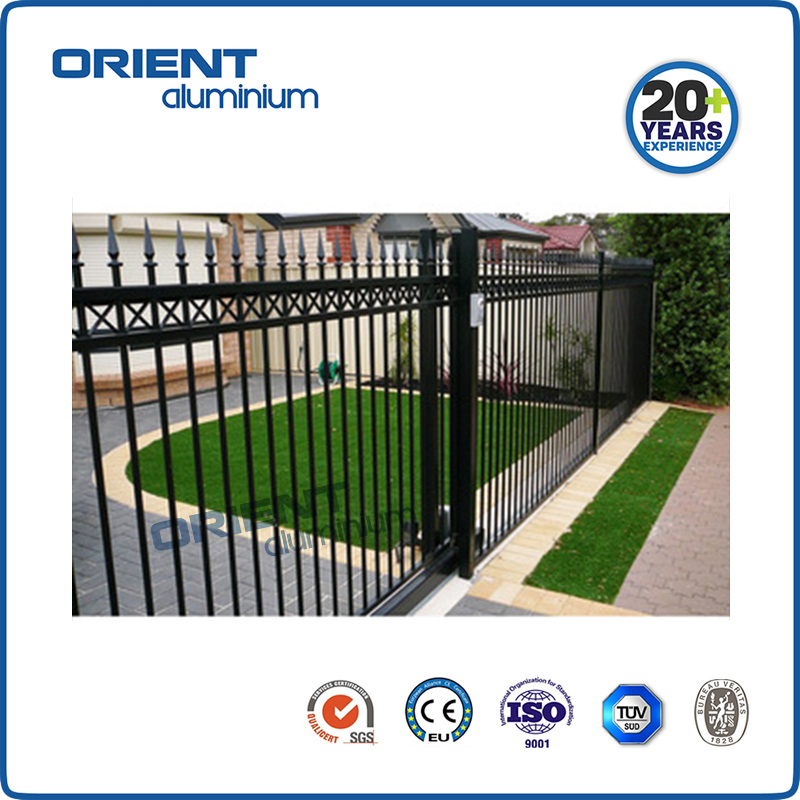 Customized aluminium security fence, pool fence, garden fence china top manufacturer
