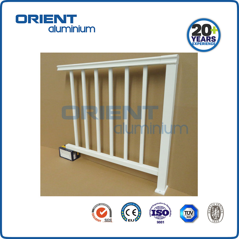 Factory customized aluminium railing aluminium handrail aluminium balustrade