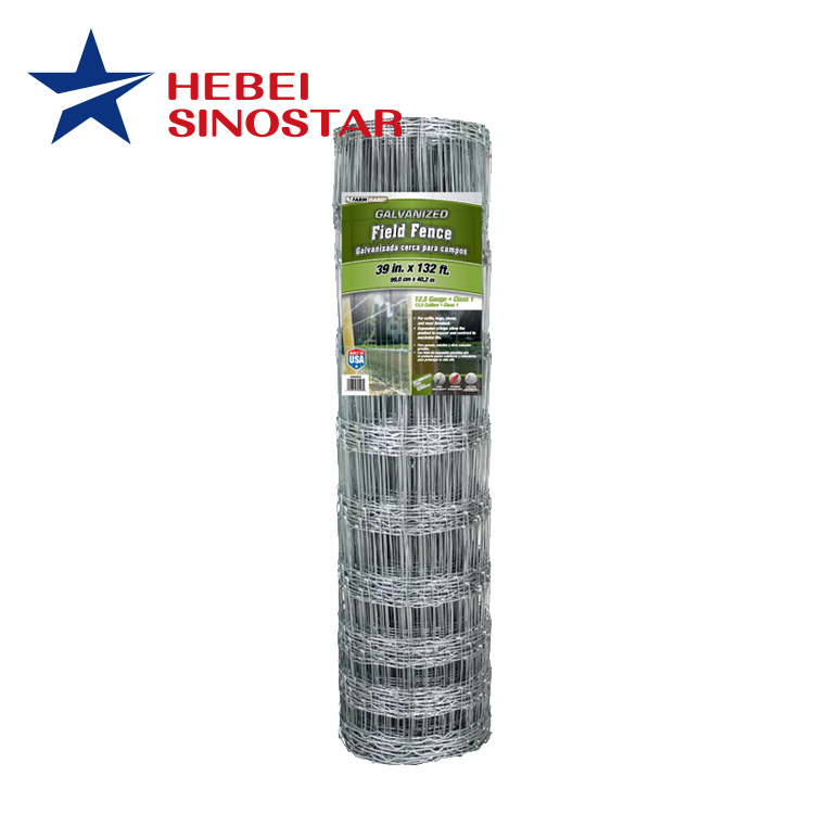 Electro galvanized Agricultural Fencing