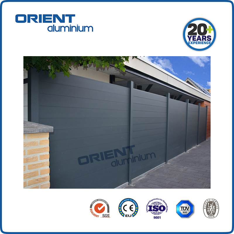 Durable anti-UV DIY slat fencing Monument, western red cedar privacy fencing by direct manufacturer