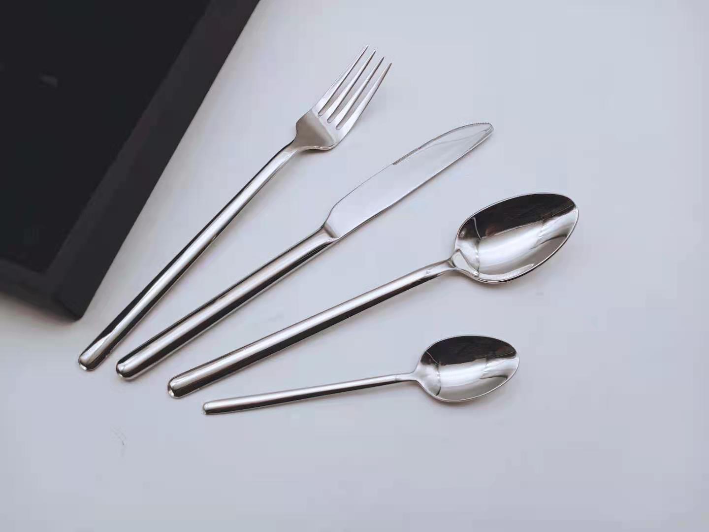 stainless steel cutlery spoon fork knife