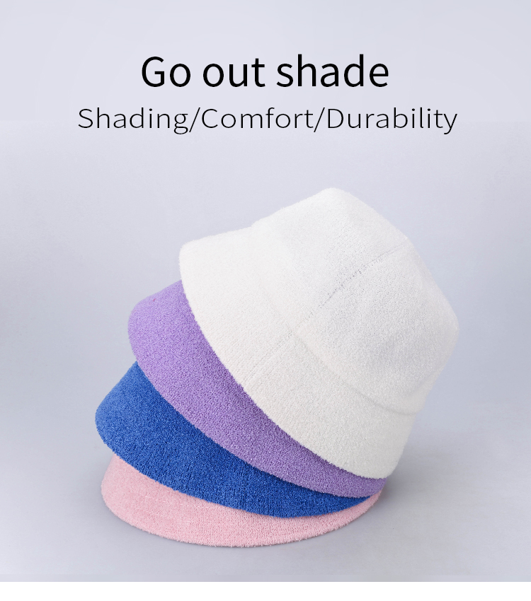 muti color optional woman bucket hat