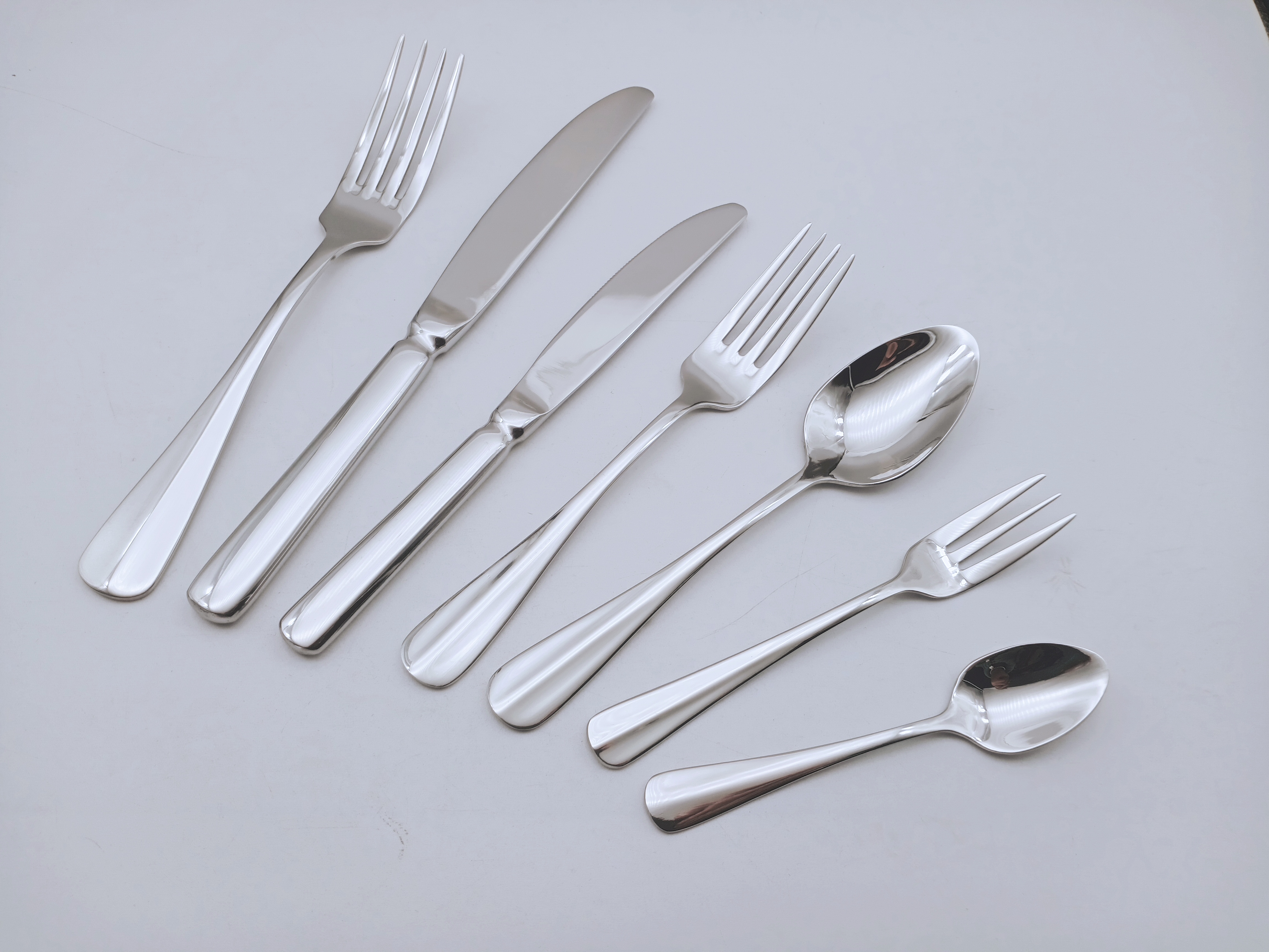 stainless steel cutlery spoon fork knife