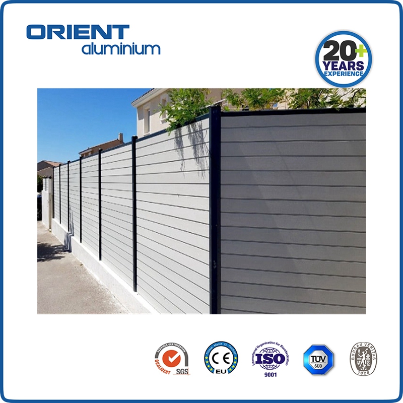 Aluminium Privacy Screen / Aluminum Slat Fencing/privacy Screen